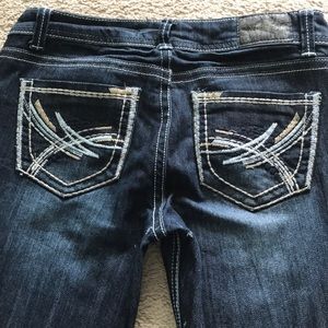 Zco Embroidered Skinny Jeans